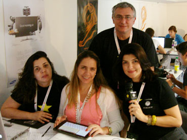 Laís Prado, Marcelo Affini , Renata Batochio e Rita Durigan 