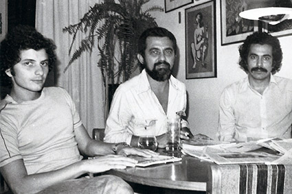 Rogério Steinberg, Pedro Galvão e Mário Lacerda