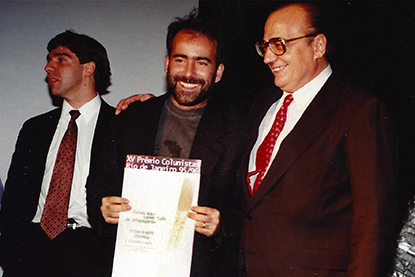 Prmio Colunistas Rio 1996 - Gilberto Scofield Jr., Cláudio Gatão e Armando Ferrentini