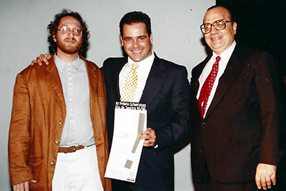 Prmio Colunistas Rio 1996 - Staff - Silvio Lachtermacher, Cahique Equi e Armando Ferrentini