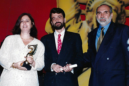 Solange Schwarzman, Jorge Ferreira e Jarbas Gibran