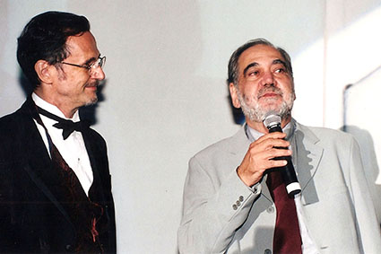 Prêmio Colunistas Rio 2001 - Marcio Ehrlich e Ercílio Tranjan