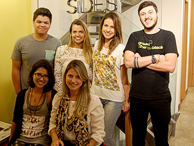Wanderson Barros, Ana Cristina, Laura Freitas, Lucas Mendes, Clara Leitão e Rafaella Costa