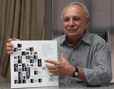 Fernando Vasconcelos, que participou com Aroldo Araujo, em Brasília, do projeto de criação do "Dia do Mídia".