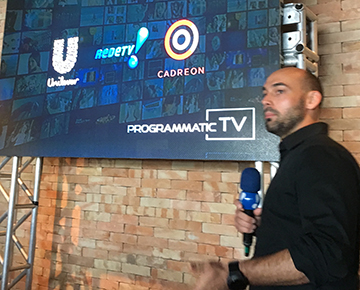Amilcare Neto comandou a apresentação do projeto que une a RedeTV! à Unilever e à Cadreon.