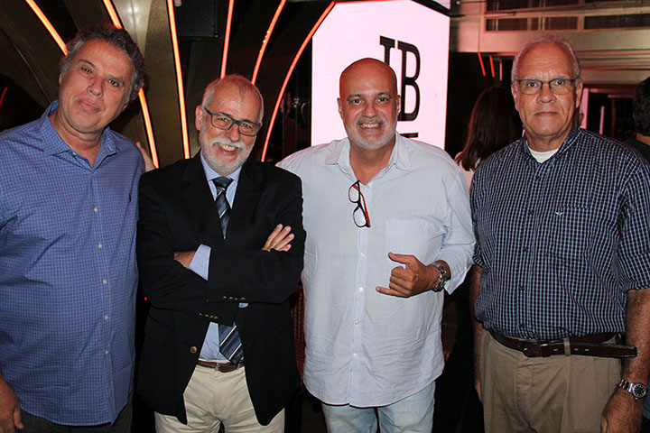 Gustavo Oliveira, Eduardo Quentel, Marcelo Gorodicht e Arthur Armstrong