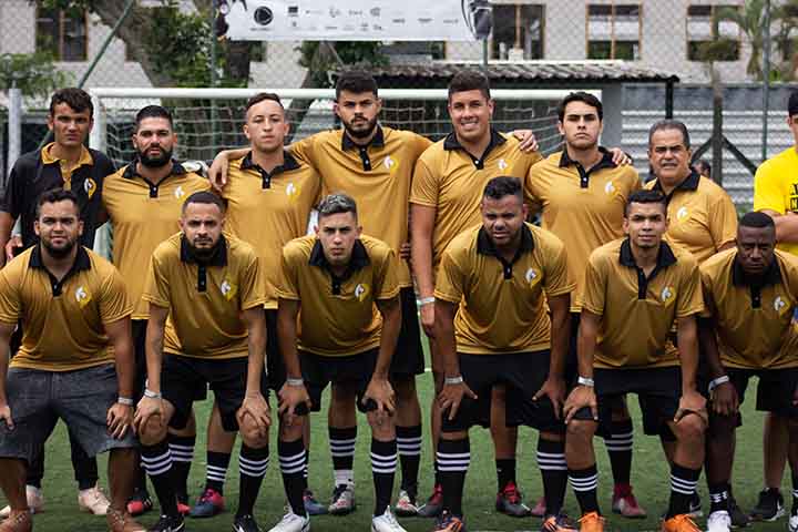 O time da PDV, vice-campeão do Peladão 2019