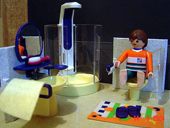 Banheiro Playmobil