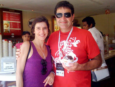 Sophie Schoenburg e S&eacute;rgio Valente