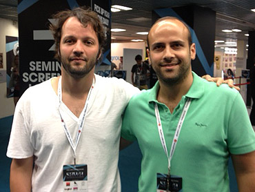 Paulinho Areas e Pancho Cassis