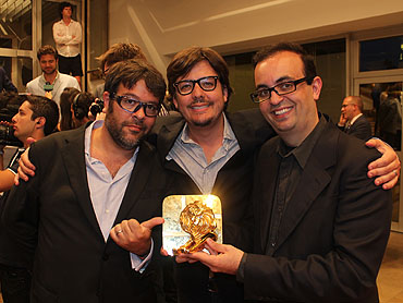 PJ Pereira, Arício Fortes e Paulo Coelho