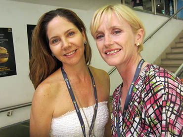 Beth Garcia (Approach) e Tanya Hughes (Talk PR) 