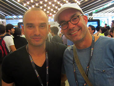 Domenico Massareto (ID\) e Ded&eacute; Eyer (NBS) 