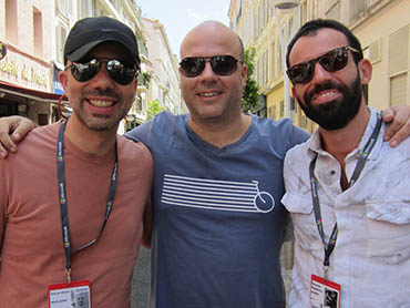 Oscar Alves (Nuclear), Marcos Pedrosa (CGCom) e Bernardo Magalhaes (CGCom) 