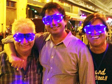 Orlei Passarinho, Mario Nakamura e Nico Rezende