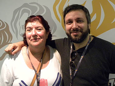 Sonia Piassa (Apro) e Carlão Busato (Hungry Man)
