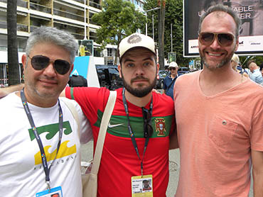 Armando Ruivo e Will Mazzola (Trator) com IkeVeit