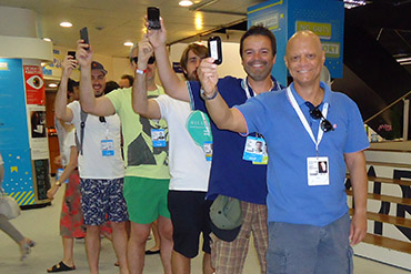 Nuno Calado (Bar), Marco Pupo, João Coutinho (Grey) e Miguel Reis (TBWA) 