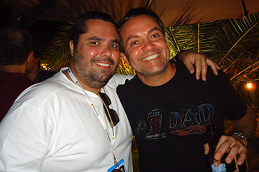 Antonio "Mega" Nogueira Segundo (Leo Burnett) e Rodolfo Sampaio (Moma)
