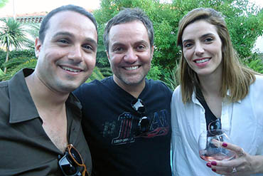 Leo Ehrlich (Impact BBBDO-Dubai), Rodolfo Sampaio (Moma) e Lili (Landia)