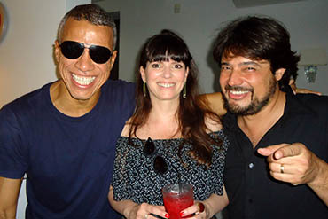 Marcello Queiroz (Propmark) Krysse Mello, Rene Sampaio (Barry)