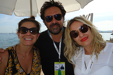 Renata Correa (Hungry Man) Leo Macias (DM9) e a Tais Marin (Disney)