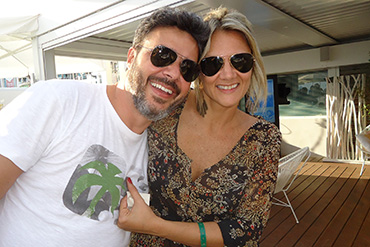 Rodrigo Ferrari (Africa) e Guga Ferrari (S de Samba)