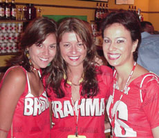 Mariana Zander, Maria Viveiros e Priscila Franco