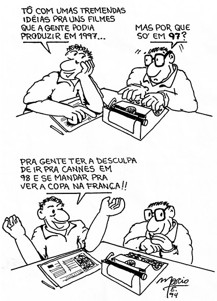 Marcio Ehrlich - Cartum: Tô com umas tremendas ideias...