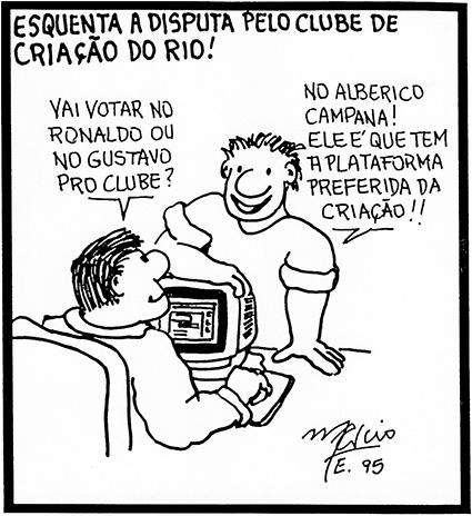 Marcio Ehrlich - Cartum: Esquenta a disputa pelo Clube de Criação do Rio - Ronaldo Conde X Gustavo Bastos