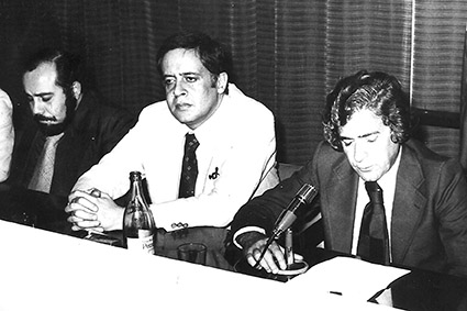 ?, Luis Celso de Piratininga Figueiredo e Oriovaldo Vargas Loeffler.