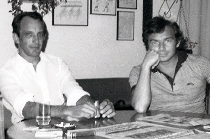 Carlos Eduardo Nunes e Teseo Berghella