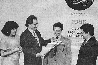 Lúcia Leme, Alexis Pagliarini, Ademar de Cicco e Moacir Gallo