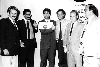Roberto Leal, Celso Bittencourt, Eugenio Romaguera, Ricardo Oliveira, Antonio Kriegel e Armando Ferrentini
