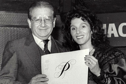Prêmio Colunistas Nacional 1987 - Ibanor Tartarotti e Marcia Brito