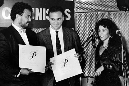 Prêmio Colunistas Nacional 1987 - Nizan Guanaes e Marcia Brito
