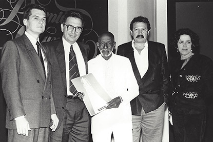 Prêmio Colunistas Rio 1993 - ?, Mario Castellar, Nelson Sargento, Franco Paulino e Lucia Leme