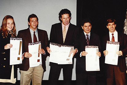 Prêmio Colunistas Rio 1996 - Salles - Bob Gueiros