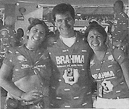 Carlos Paiva, Mônica Orlandini e Bárbara Pereira