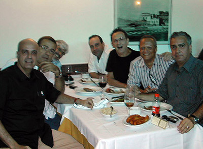 Clube do Bolinha: Marcelo Gorodicht, Sérgio Cardoso, Duda Moncalvo, Marcio Padilha, Marcio Ehrlich, Antonio Carlos Accioly e Marcos Silveira