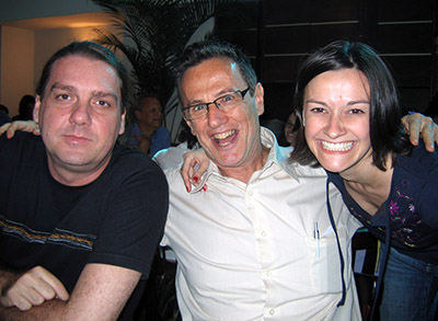 Paulo Netto, Marcio Ehrlich e Estela Albani