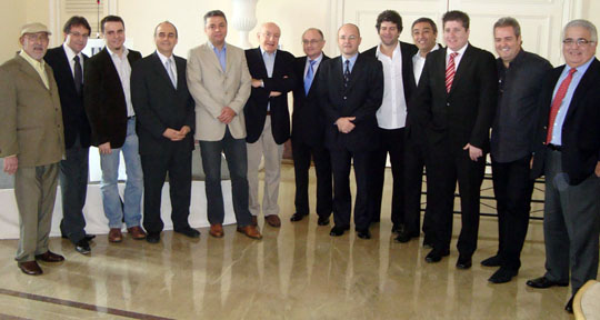 A nova diretoria da ABP