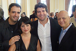 Dudu Almeida (Qu&ecirc;), Paula Lagrotta (Qu&ecirc;), &Aacute;lvaro Rodrigues (Ag&ecirc;ncia3) e Ant&ocirc;nio Carlos Accioly (Margarida)