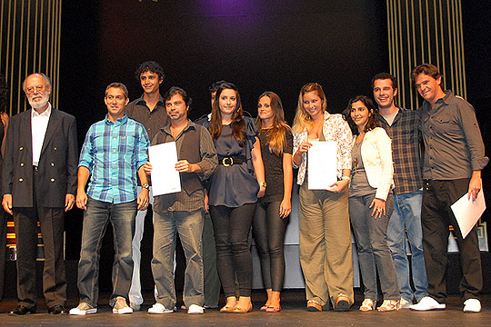 Victor Vicente, Luiz Eduardo Ozório, Pedro Duarte Vargens, Marcio Freitas, Yana Ferrao Soares, Flávia Davies, Alejandra Mendoza , Silmara Mansur, Jorge Brandão e Bruno Richter