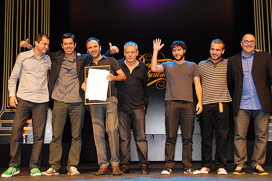 Renato Jardim, Miguel Genovese, André Lima, Marcello Noronha, Flávio Bacellar e Eduardo Barbato