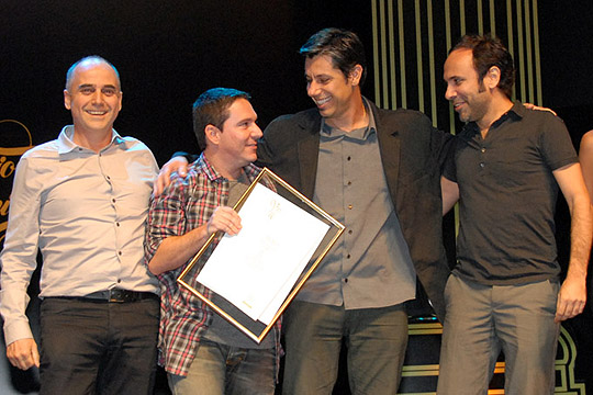 Antonino Brandão, Ricardinho Weitsman, Miguel Genovese e André Lima