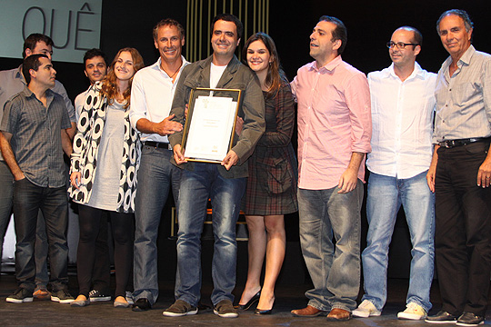 Rodrigo Ribeiro, Milena Levi Zindeluk, Dudu Godoy, Eduardo Almeida, Tatiana Soter, Chiquinho Lucchini, Gustavo Gigio e Jomar Pereira da Silva Roscoe