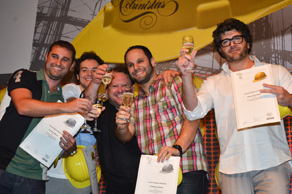 Fernando Maciel, Guilherme Cunha, Flavio Medeiros, Rodrigo Dorfman e Álvaro Rodrigues