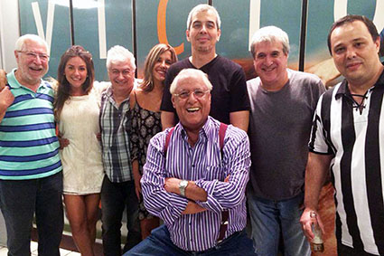 Wanderlei Gonçalves, Rafaella Leme, Orlei Passarinho Gonçalves, Maria Taccari, Nando Chagas, Philippe Neiva, Paulo Henrique Figueiredo e Luiz Carlos "Gaúcho" Cortabitart.