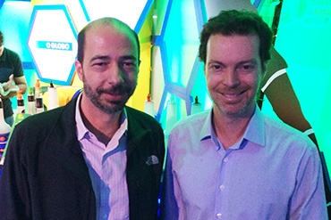 André Marine e Felipe Goron (Infoglobo)